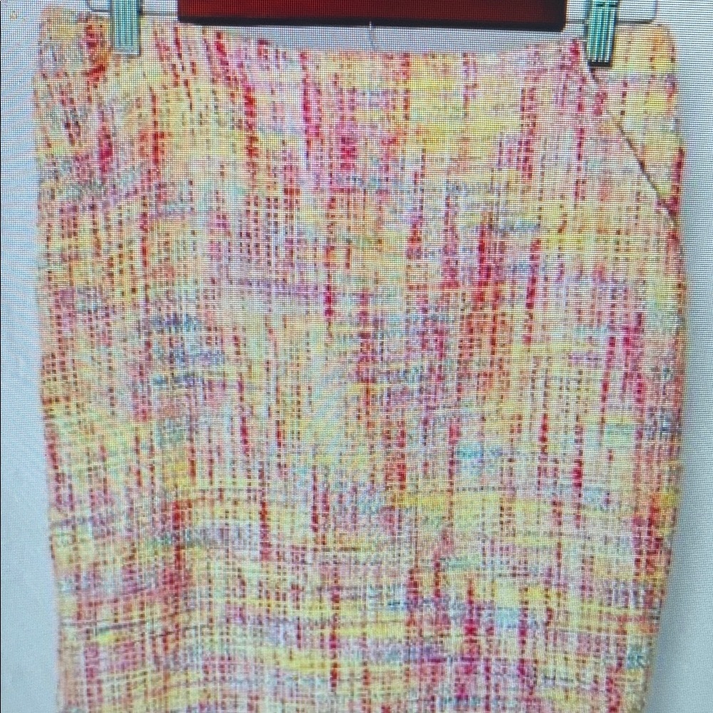 Merona Multi-Color Rainbow Pencil Sprinkles Skirt Sz 4